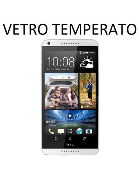 PELLICOLA PROTEGGI DISPLAY VETRO TEMPERATO 0,33mm per HTC DESIRE 816, DESIRE 816G DUAL SIM