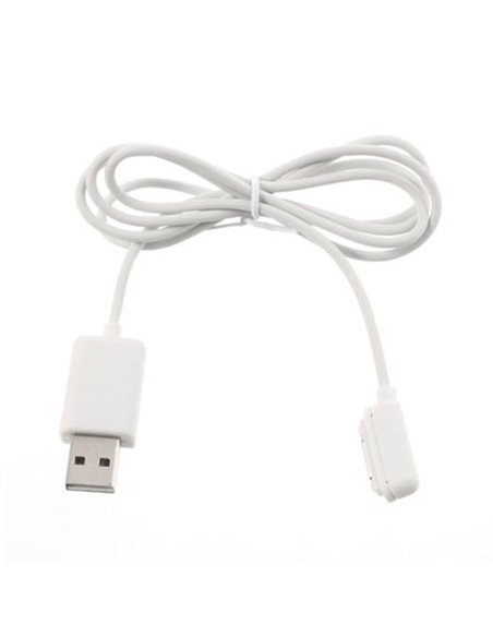 CAVO USB MAGNETICO per SONY XPERIA Z1, XPERIA Z1 COMPACT, XPERIA Z ULTRA COLORE BIANCO (SOLO CARICA)