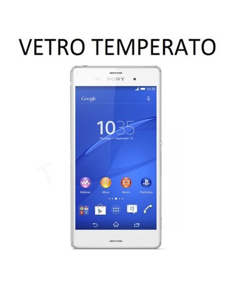 PELLICOLA PROTEGGI DISPLAY VETRO TEMPERATO 0,3mm per SONY XPERIA Z3