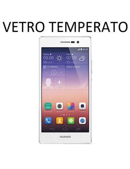 PELLICOLA PROTEGGI DISPLAY VETRO TEMPERATO 0,33mm per HUAWEI ASCEND P7