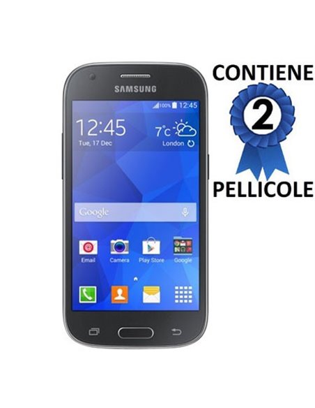 PELLICOLA PROTEGGI DISPLAY per SAMSUNG G357 GALAXY ACE 4 CONFEZIONE 2 PEZZI