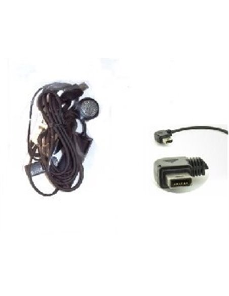 AURICOLARE STEREO per ASUS P750, DOPOD HERM 161, U1000, HTC P3300 - COLORE NERO SEGUE COMPATIBILITA'.. (KS00.TOUCH)